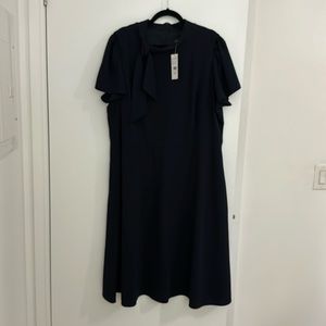 Women’s navy midi dress